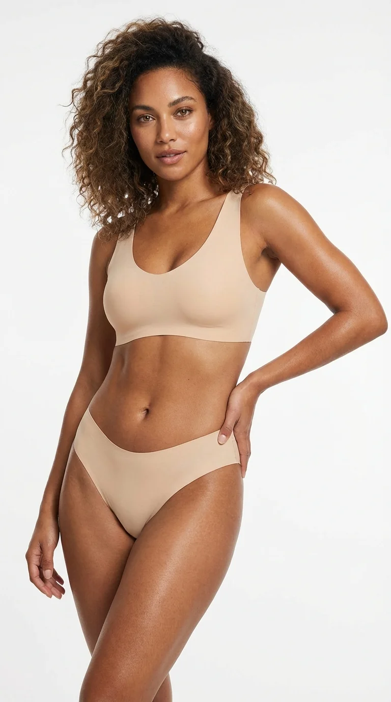 DOMİNANT İz Yapmayan Nude Kadın Boxer - Genel Görünüm